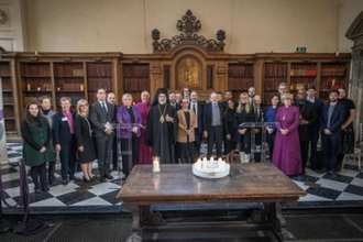 Holocaust Memorial Day 2025 group photo: Council of Christians and Jews