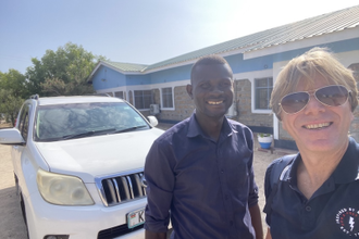 Frederic, our driver from Lodwar to Todonyang