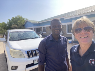 Frederic, our driver from Lodwar to Todonyang