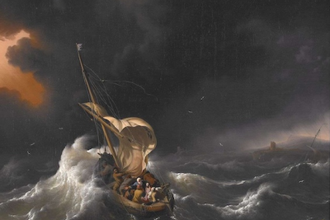 Christ in the Storm on the Sea of Galilee, by Ludolf Bakhuizen, 1695 © Indianapolis Museum of Art