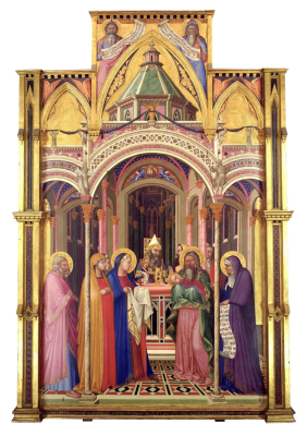 Presentation at the Temple, by Ambrogio Lorenzetti, 1342 © Uffizi Gallery, Florence / Alamy