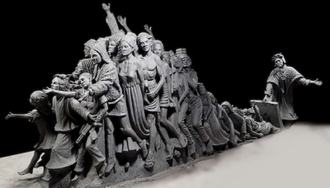 Let the Oppressed go Free by Timothy Schmaltz, 2022 © Courtesy of Timothy P Schmalz