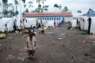 Displacement camp in Goma © ACN