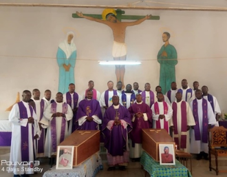 Funeral of the murdered catechists © ACN