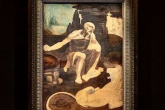 Saint Jerome Praying in the Wilderness by Leonardo da Vinci,1483, unfinished. © Musei Vaticani. Photo © Governatorate of Vatican City State. All rights reserved.