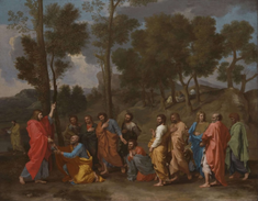 The Sacrament of Ordination (Christ Presenting the Keys to Saint Peter), Nicolas Poussin 1640 © Kimbell Art Museum, Texas