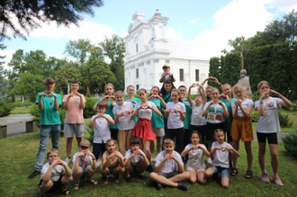 Displaced children helped by ACN projects in Korostyshiv, northern Ukraine © ACN