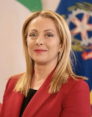 Giorgia Meloni official portrait