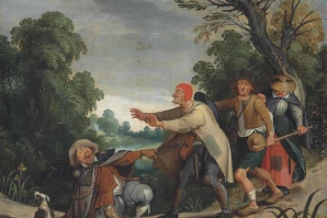 The Blind Leading the Blind, by Sebastian Vrancx, 17thC © Christie's London, 9 July 2014, lot 123