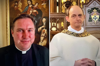 Fr Marcus Holden and Fr Steven Billington