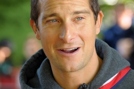 Bear Grylls on visit to Coventry Scout group. Wiki Image by Jamie Gray