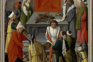 The Offering of the Jews by the Master of the Gathering of the Manna, 1460-1470  Oil on panel  © Museum Boijmans Van Beuningen, Rotterdam