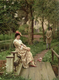 Off, by Edmund Blair Leighton,1899  © Manchester Art Gallery, England