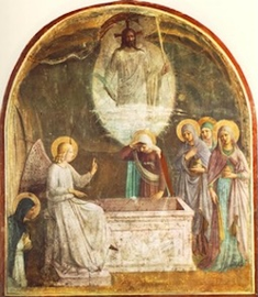Resurrection of Christ and Women at the Tomb by Fra Angelico