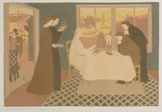 The Pilgrims at Emmaus,  Lithograph by Maurice Denis, 1895  © Alamy