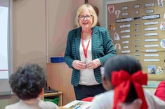 Kath Ansley, coordinator for formation and animation at Caritas Salford