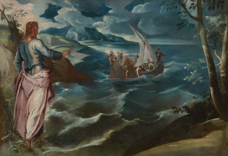 Christ at the Sea of Galilee, by the Circle of Jacopo Tintoretto © National Gallery of Art, Washington