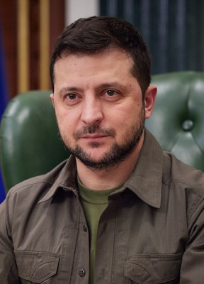 President Zelensky -  Wiki Image