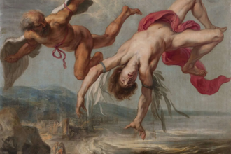 The Fall of Icarus,   by Jacob Peter Gowy, 1635 © Museo del Prado, Madrid