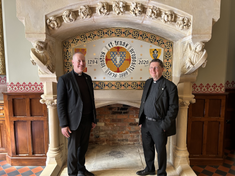 Canon Michael Dolman, Rector of St Mary's College, Oscott and Fr Michael Cullinan, Director of Maryvale Higher Institute of Religious Sciences