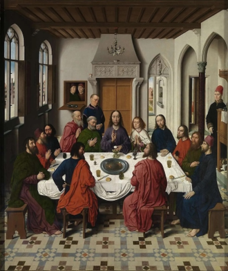 The Last Supper, by Dieric Bouts © St Peter's Church, Leuven / Wikimedia