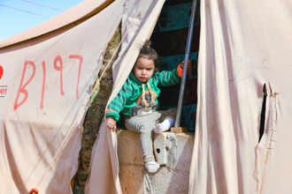 In 2025, UNHCR estimate that around 47 million forceably displaced people are children, representing about 40% of the total refugee population. Photo by Salah Darwish on Unsplash.