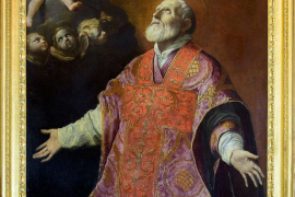 St Philip Neri in Ecstasy, by Guido Reni, 1615 © Wikimedia Commons, Santa Maria in Vallicella, (Chiesa Nuova) Rome