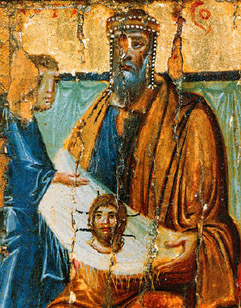 Abgar with image of Edessa 10th C