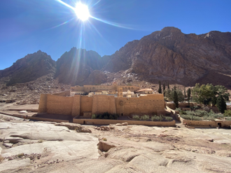 St Catherine's Monastery, Sinai. Image ICN/JS