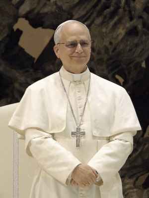 Pope Leo XIV WIki Image - 12 May 2025, Edgar Beltrán, The Pillar