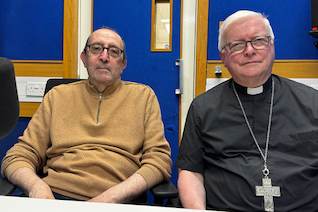 Dr Harry Hagopian and Bishop Jim Curry