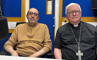 Dr Harry Hagopian and Bishop Jim Curry