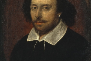 Portrait of William Shakespeare by John Taylor. Image: National Portrait Gallery