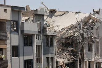 Aftermath of Israeli strikes in Tehran