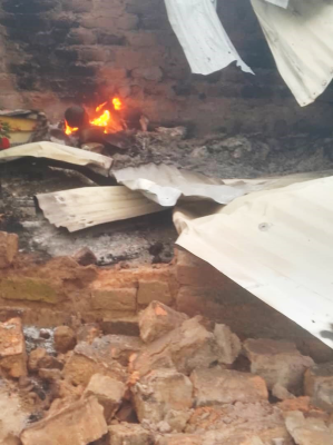 Aftermath of massacre in Yelewata, Benue State © Diocese of Makurdi