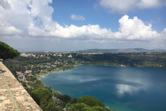 Lake Albano from Castel Gandolfo. Image ICN/JS
