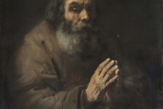 An Elderly Man in Prayer by a follower of Rembrandt © Cleveland Museum of Art