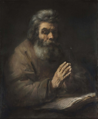 An Elderly Man in Prayer by a follower of Rembrandt © Cleveland Museum of Art