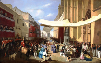 Corpus Christi Procession in Seville, by Manuel Aguado-Bejarano © Prado Museum, Madrid