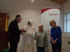 Maria Voce during her 2019 visit to Birmingham