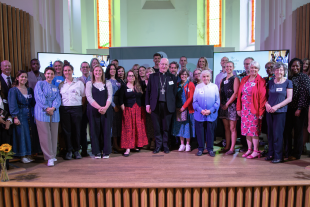 2025 large and small grant recipients at the Cornerstone,  Cardiff. Image Kieran O'Brien