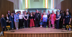 2025 large and small grant recipients at the Cornerstone,  Cardiff. Image Kieran O'Brien