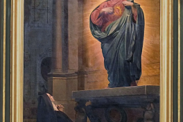 Vision of Margaret Mary Alacoque, by Armand Cambon, 1863 © Montauban Cathedral, Tarn et Garonne, France
