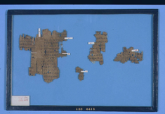 Cambridge University library manuscript 4113, Papyrus Oxyrhynchus 405, Irenaeus Circa 200 AD © Cambridge University Library, all rights reserved