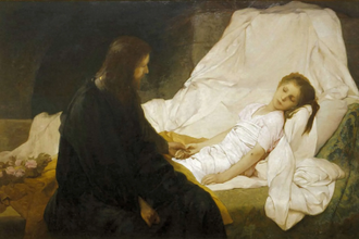 The Raising of Jairus' Daughter, by Gabriel Cornelius Ritter von Max,  1878 © Montreal Museum of Fine Art