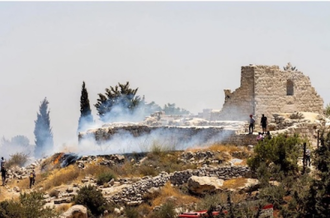 Ancient church under attack