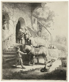 The Good Samaritan - Rembrandt  Wiki Image