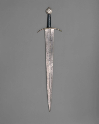 Steel sword, Western European 1400 © Metropolitan Museum of Art, New York