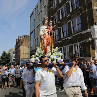 Our Lady of Mt Carmel procession Image: FB
