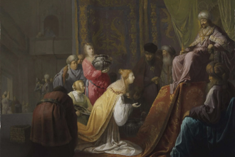 Solomon and the Queen of Sheba by Willem de Poorter, 1630 © The Leiden Collection
